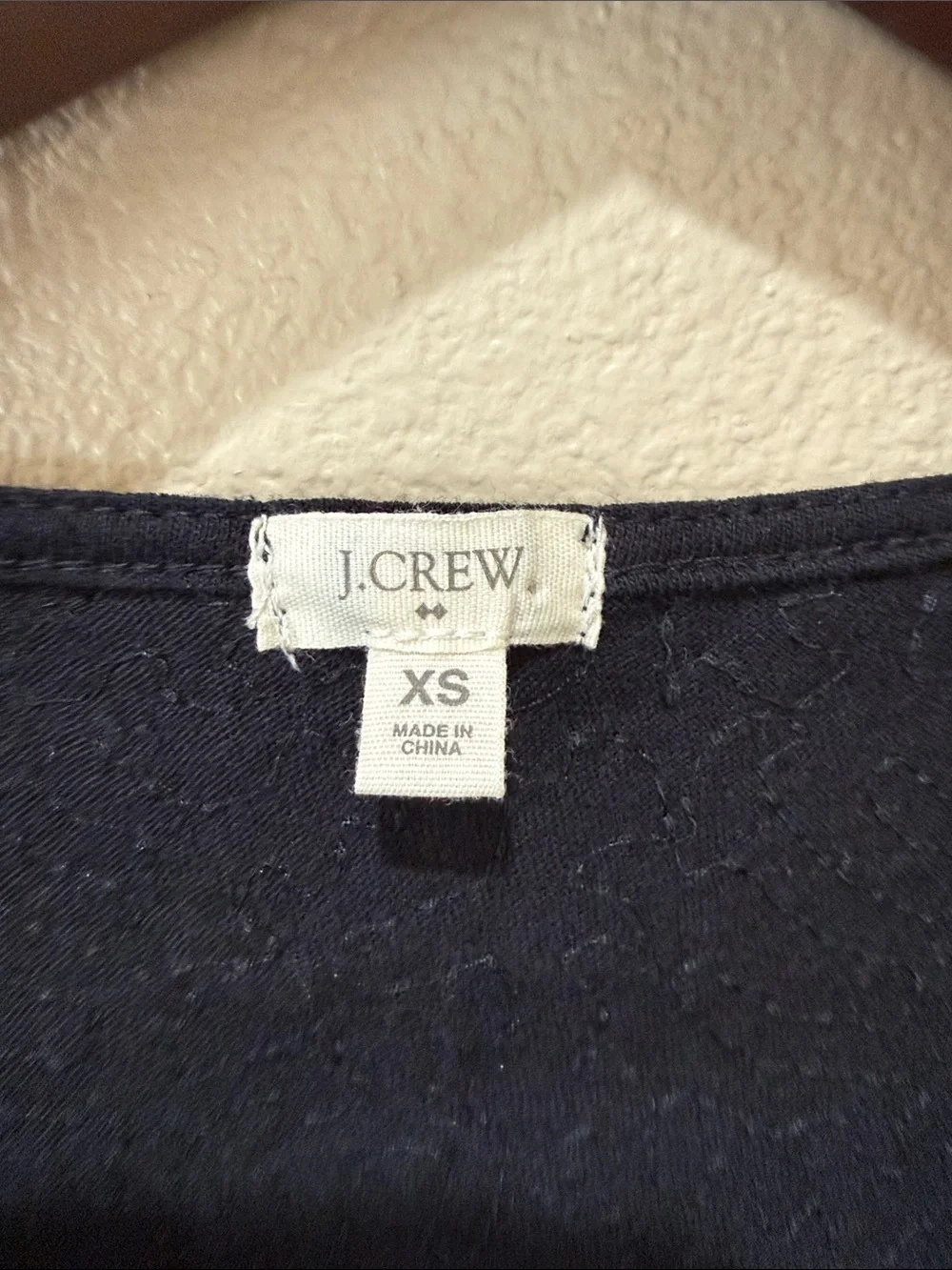 J. Crew Black Sequin Short Sleeve Scoop Neck Tee